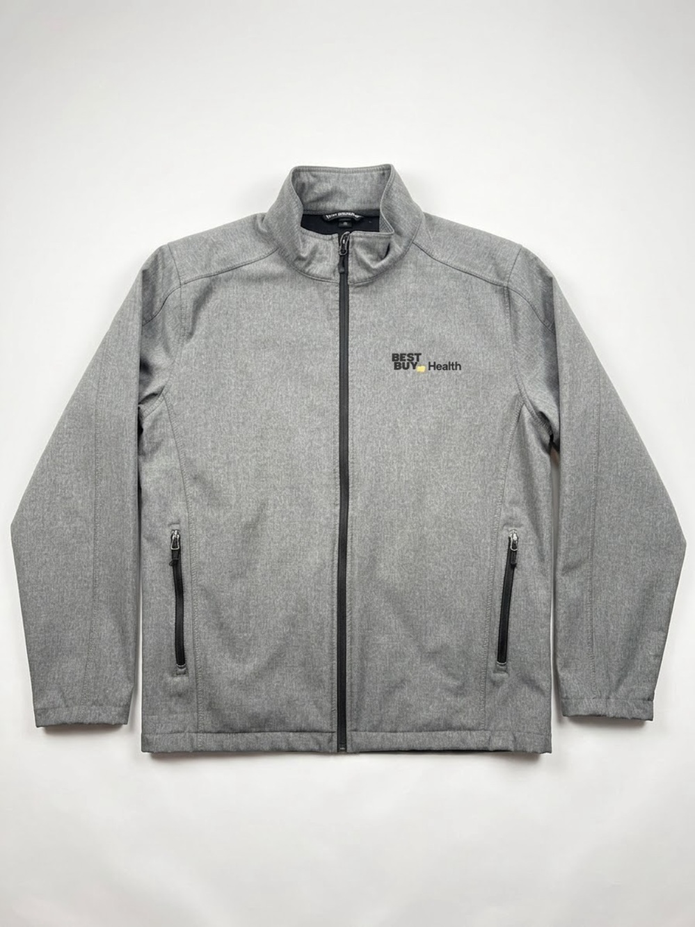 Port Authority Men's Heather Gray Full-Zip Jacket